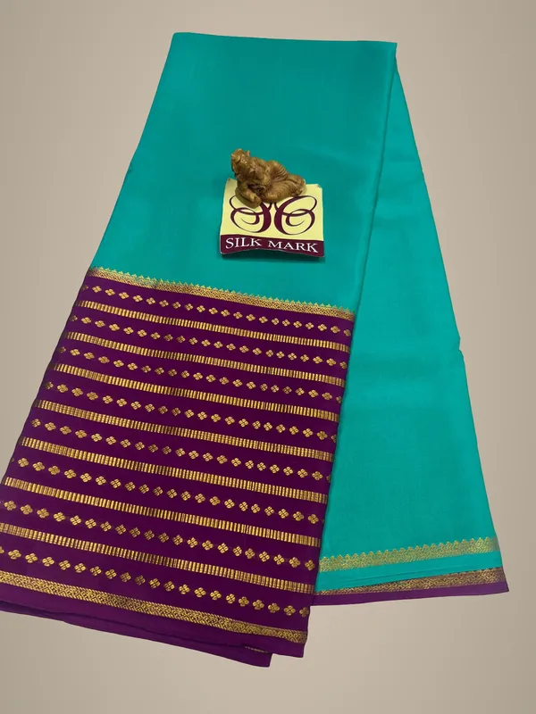 Pure_Mysore_Crepe_Silk_With_Embroidery_Saree_With_Blouse_Piece