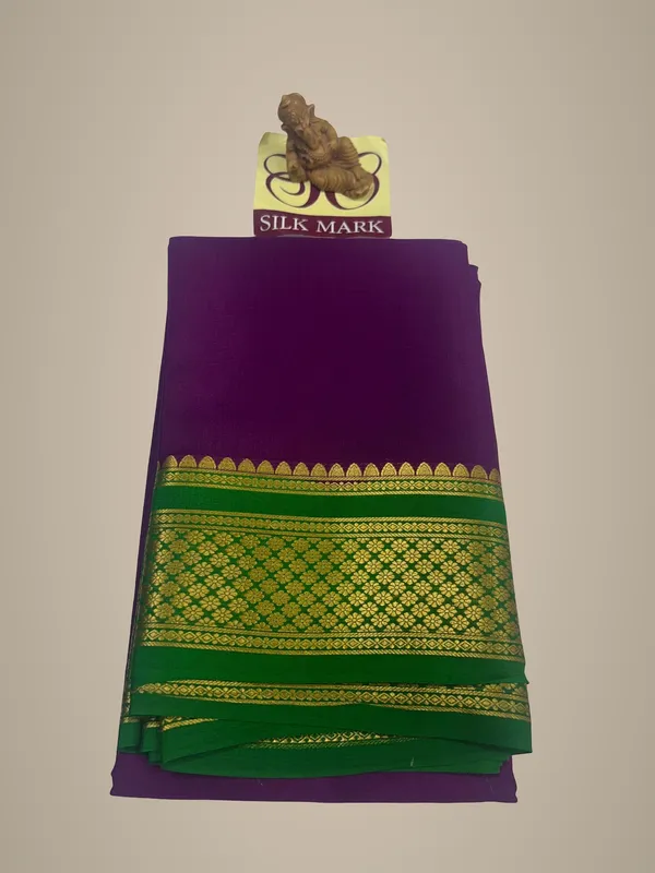 Pure_Mysore_Crepe_Silk_Sarees_With_Blouse_Piece