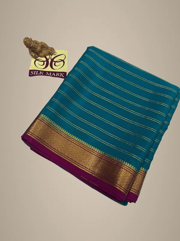 Pure_Mysore_Crepe_Silk_With_Embroidery_Saree_With_Blouse_Piece