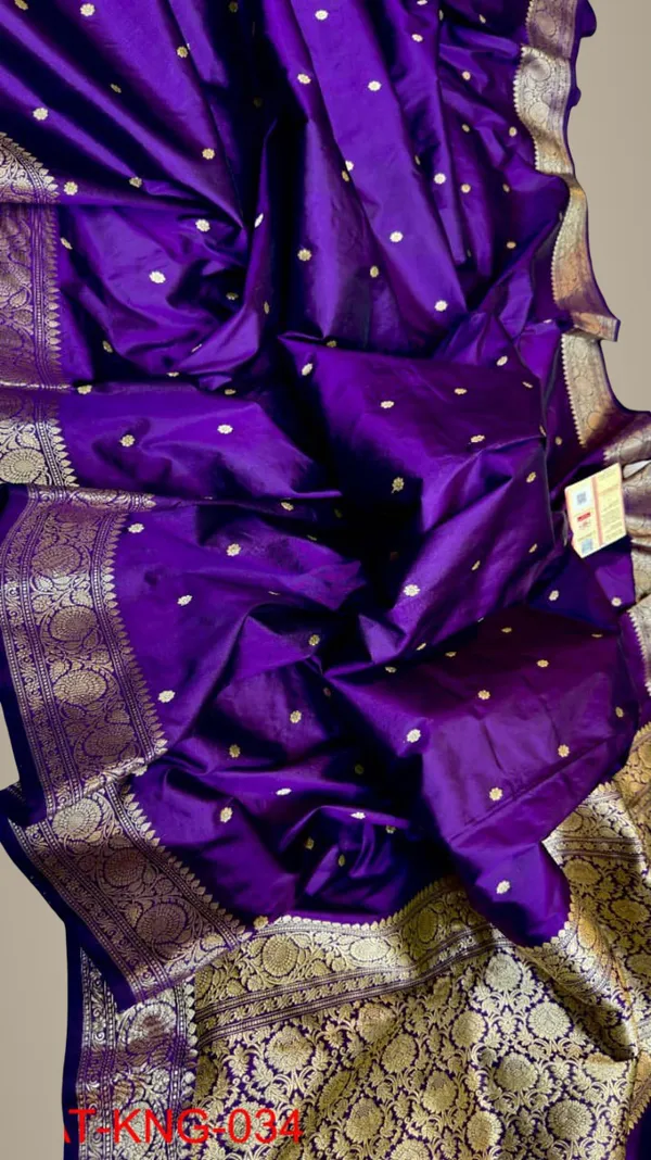 Dark_Blue_Pure_Katan_Kanjivaram_Silk_Saree_Handloom_Luxury_With_Antique_Zari
