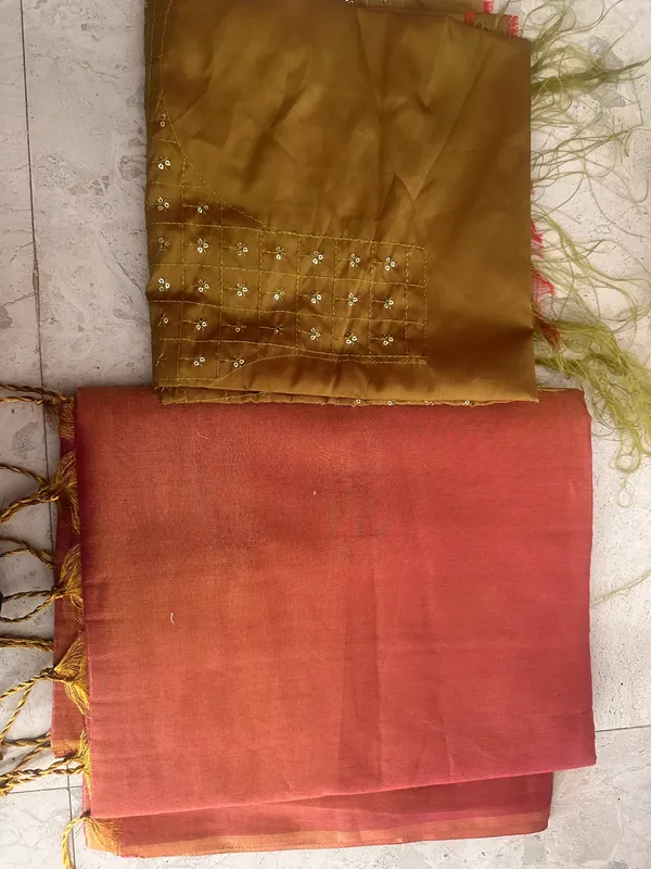 Cotton_by_zari_border_with_blouse_piece