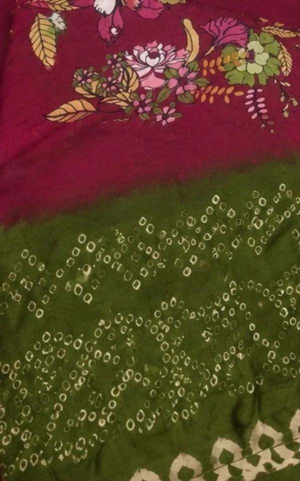 Crush_bandani_saree