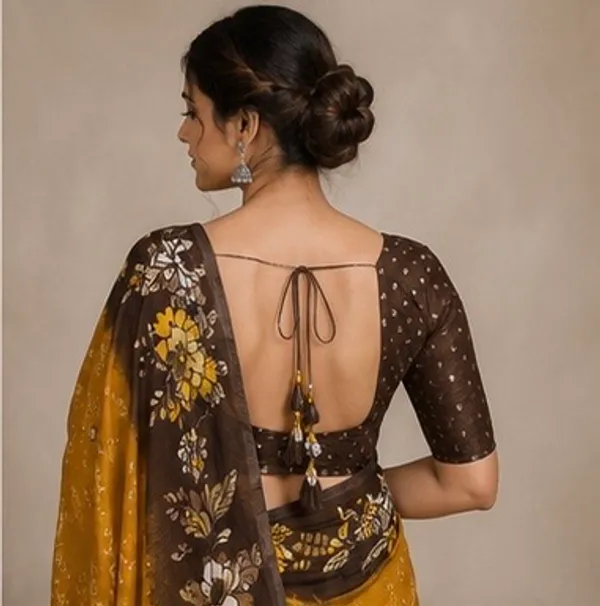 Crush_bandani_saree