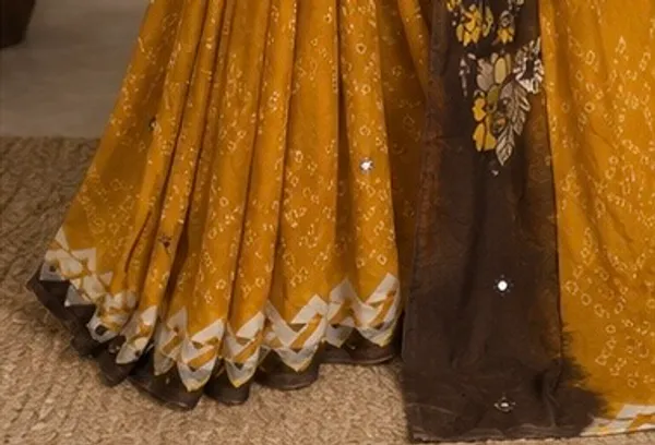 Crush_bandani_saree