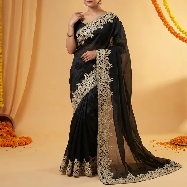 Sushi_Designer_Sarees_Black