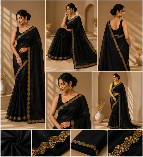 Fancy_saree_black