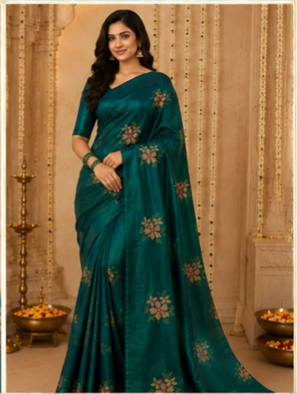 Peacock_tissue_cotton_saree_with_floral_embroidery