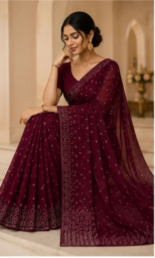 Stone_Work_Saree