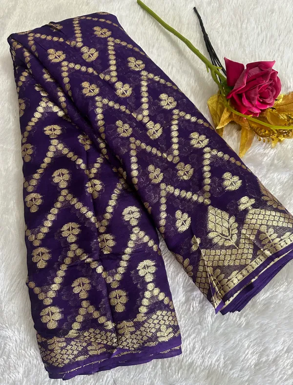 Georgette_saree_with_blouse