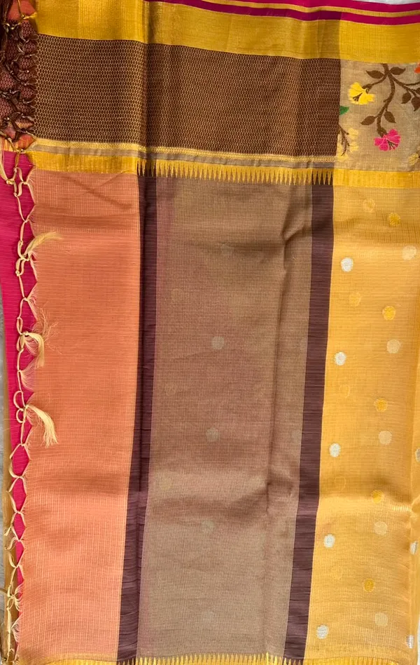 Gold_Kota_Tissue_Saree_Golden_Yellow