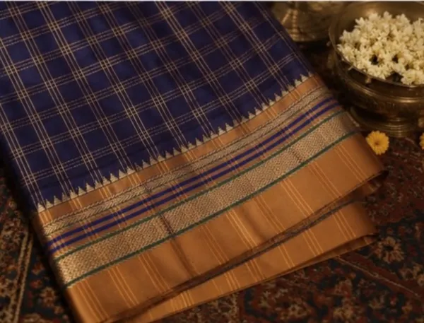 Handloom_ilkal_saree_blue_