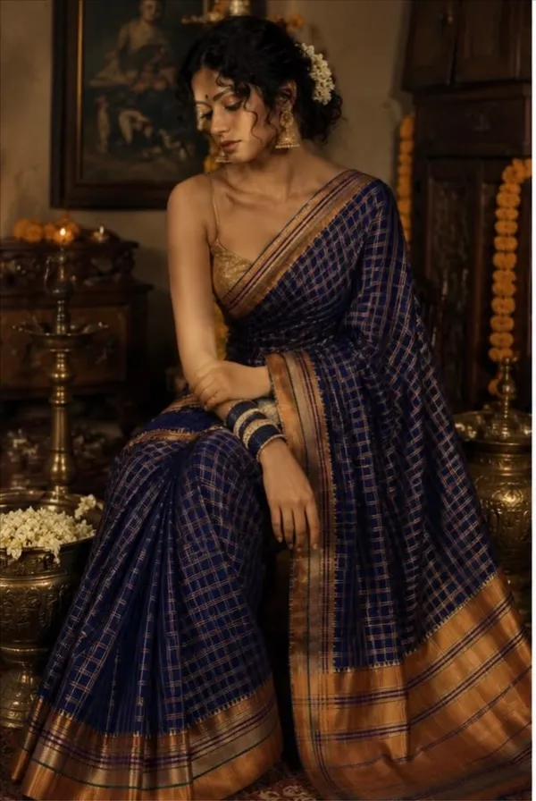 Handloom_ilkal_saree_blue_