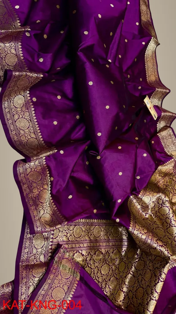 Dark_Purple_Pure_Katan_Kanjivaram_Silk_Saree_Handloom_Luxury_With_Antique_Zari