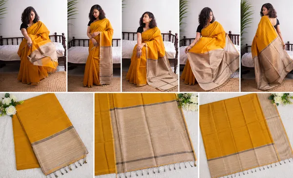 Golden_Yellow_Khadi_Jhari_Sarees