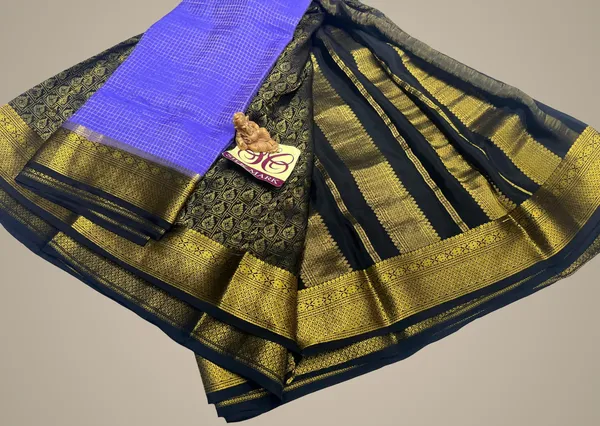 Pure_Mysore_Crepe_Silk_With_Embroidery_Saree_With_Blouse_Piece