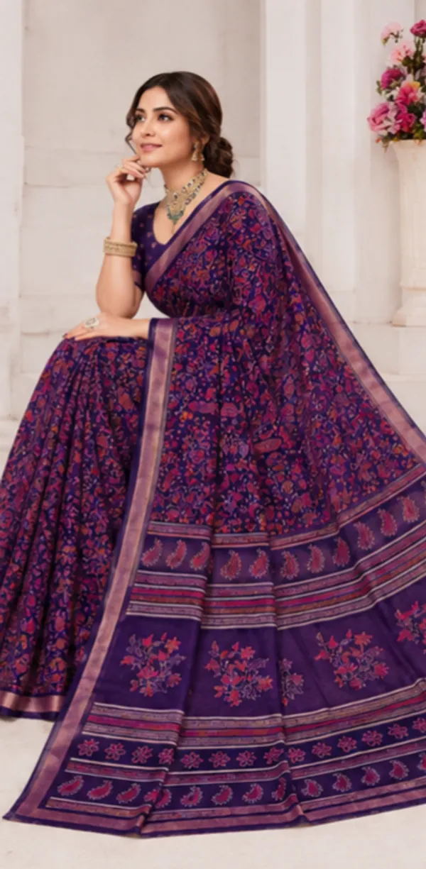 Kalamkari__chiffon_saree