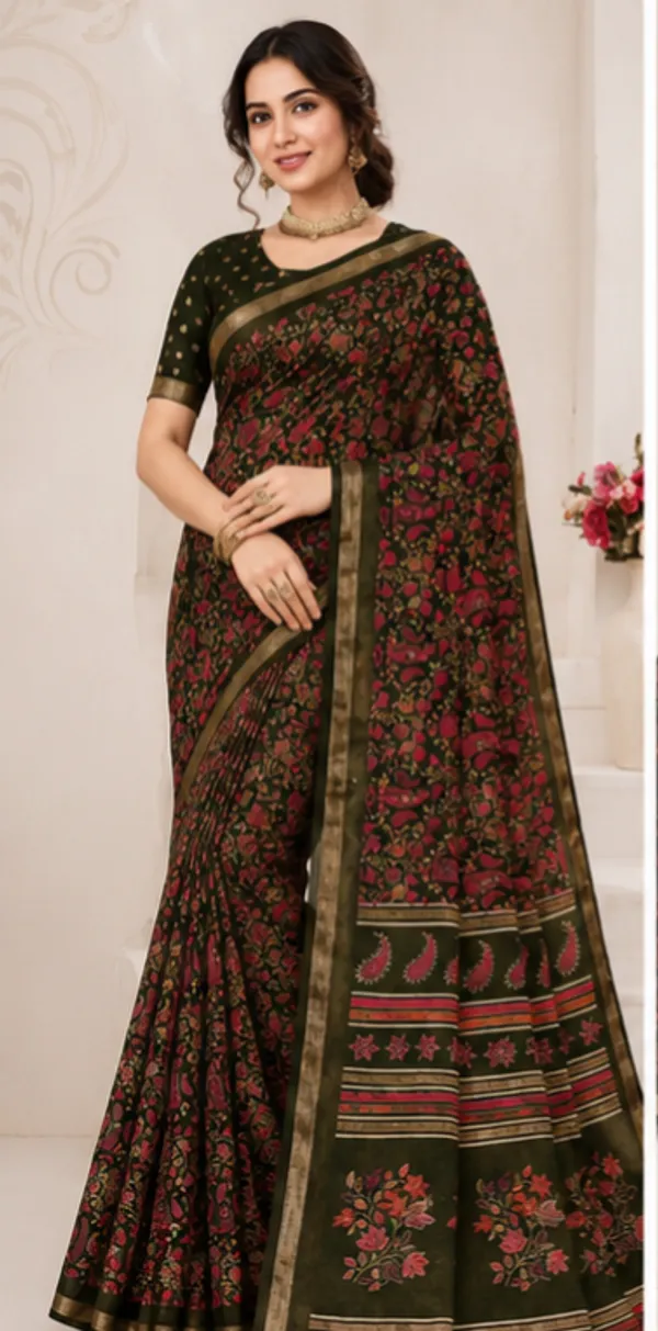 Kalamkari_chiffon_saree