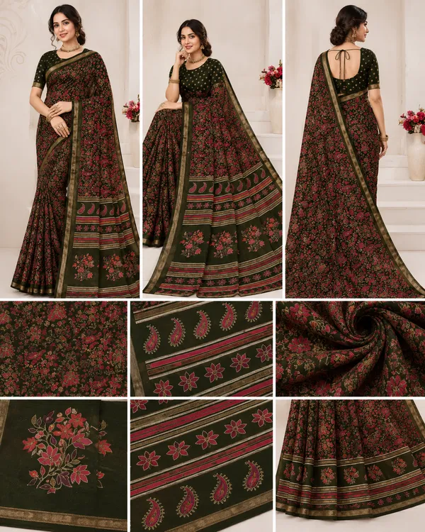 Kalamkari_chiffon_saree