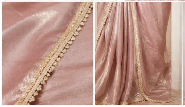 Partywear_Shimmer_Saree