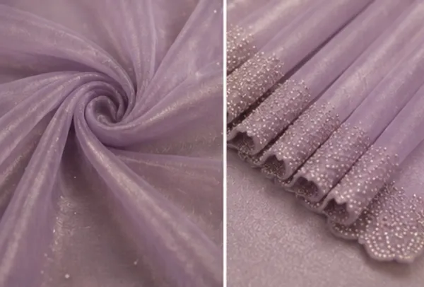 Bling_Border_Replica_Sarees_Lavender_Colour