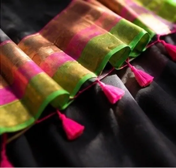 Mull_cotton_saree(kb_green_pink_black)