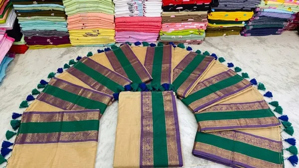 Mull_cotton_saree_with_kanchi_border(bentex_purple_green)
