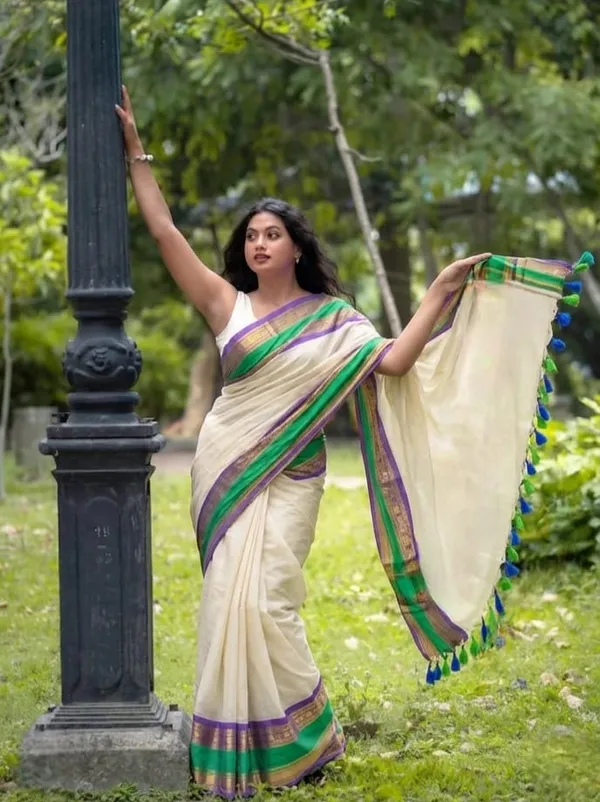 Mull_cotton_saree_with_kanchi_border(bentex_purple_green)
