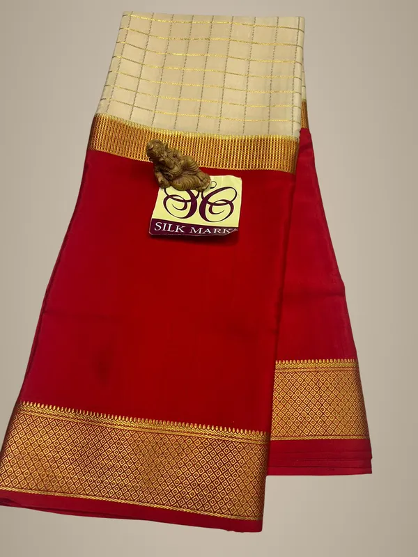 Pure_Mysore_Crepe_Silk_Sarees_With_Blouse_Piece