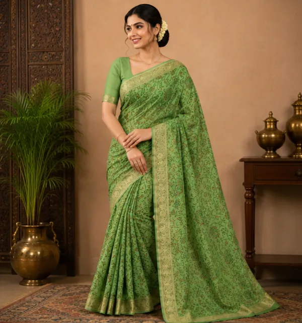 Semi_Crepe_Silk_Saree_Printed