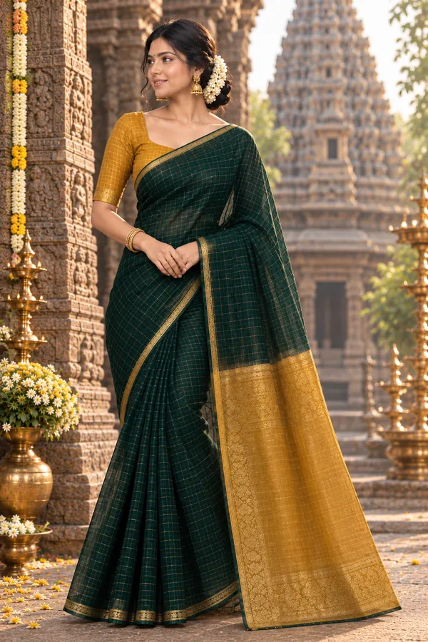 Premium_maheshwari_checks_cotton_saree_