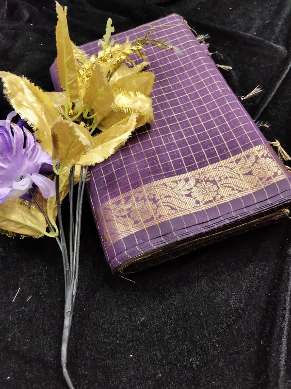 Premium_maheshwari_checks_cotton_saree_