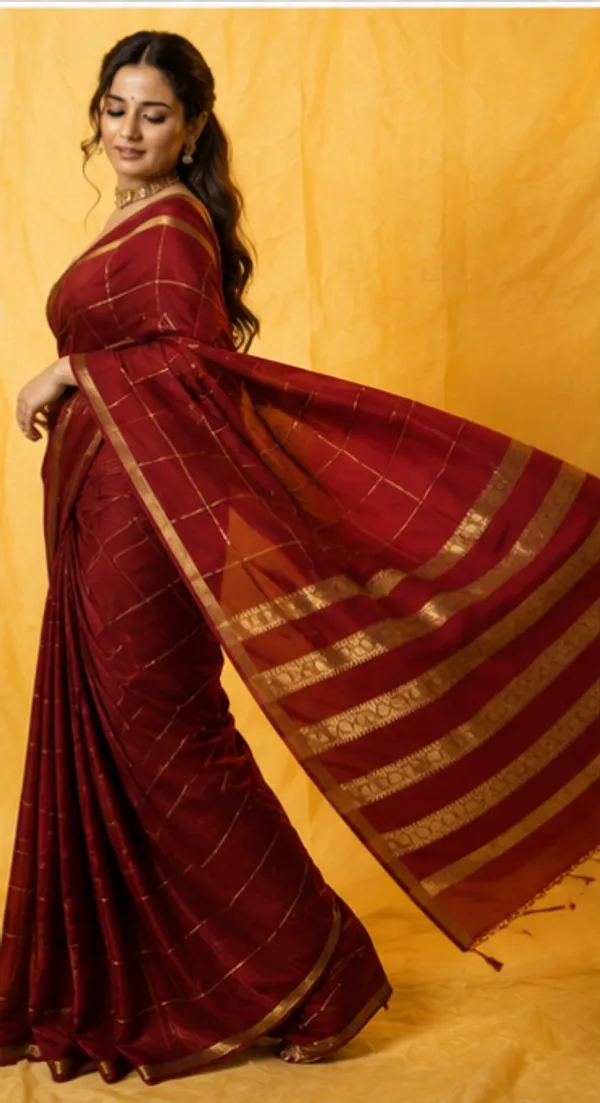 Pure_Mysore_silk_saree_(crape)