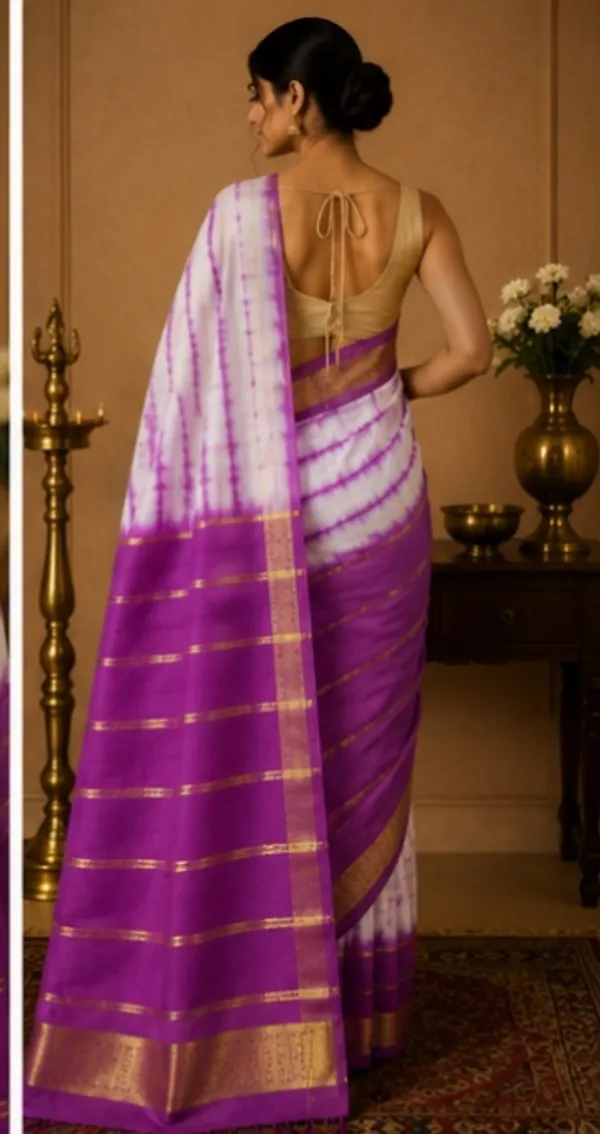 SemiMysore_silk_saree_magenta_and_white