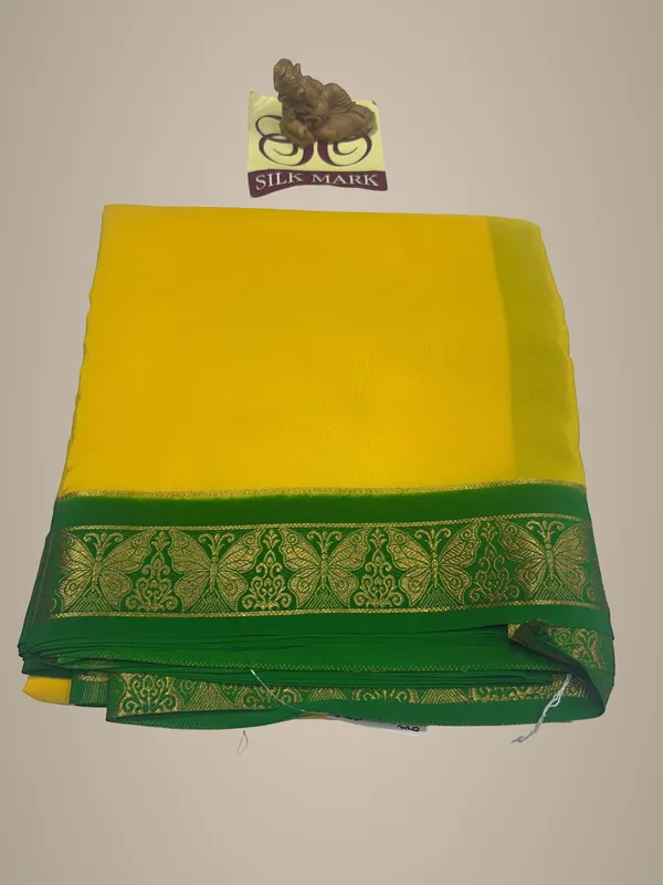 Pure_Mysore_Crepe_Silk_Sarees_With_Blouse_Piece