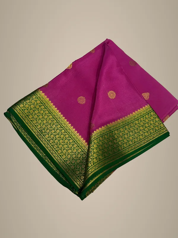 Pure_Mysore_Crepe_Silk_With_Embroidery_Saree_With_Blouse_Piece
