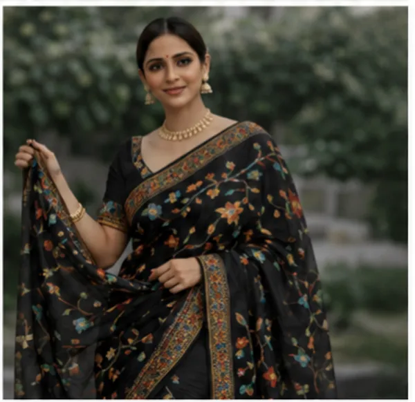 BLACK_THREAD_EMBROIDERY_SAREE