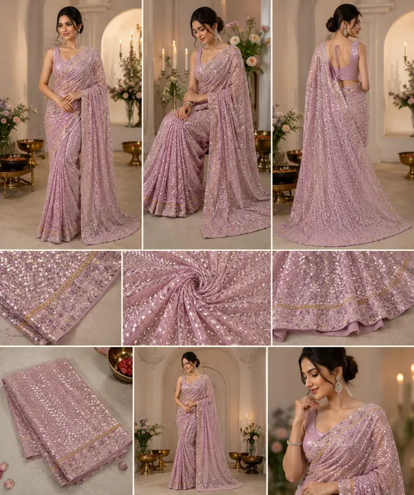Ready_to_wear_Georgette_synthetic_saree
