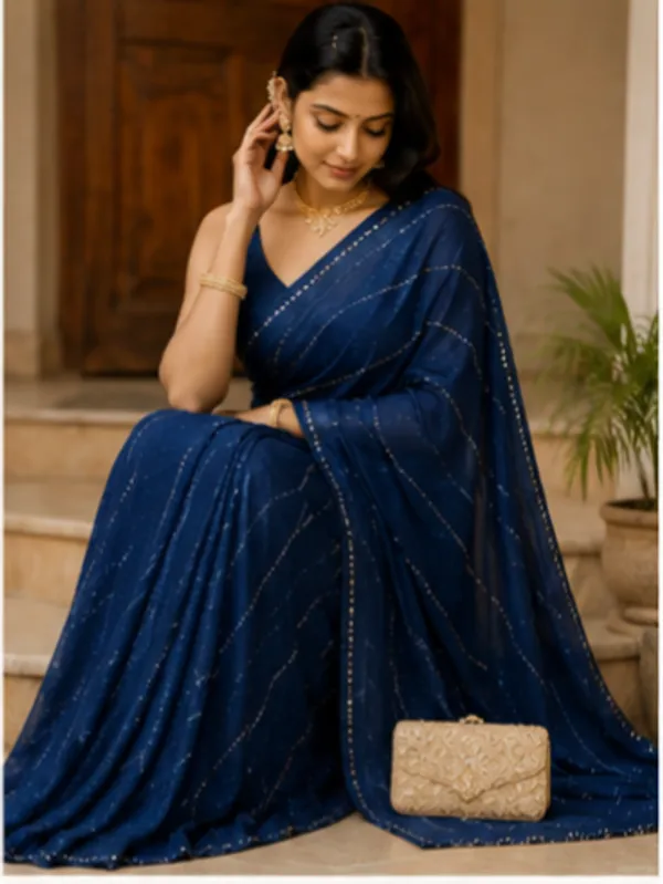 Ready_to_wear_saree_blue
