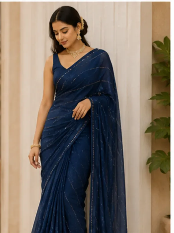 Ready_to_wear_saree_blue