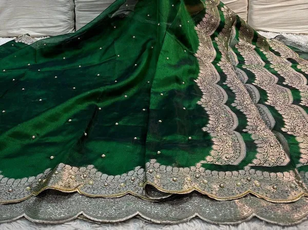 Scalp_Tissue_hand_embroidery_bead_work_saree