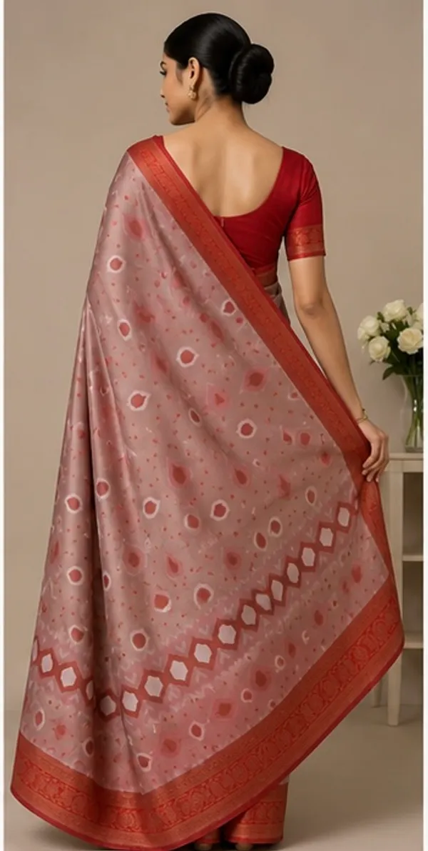 Semi_Banarasi_saree_with_embroidery_blouse