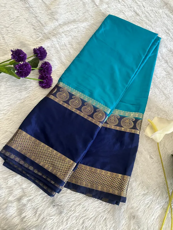 Semi_crepe_silk_saree_contrast