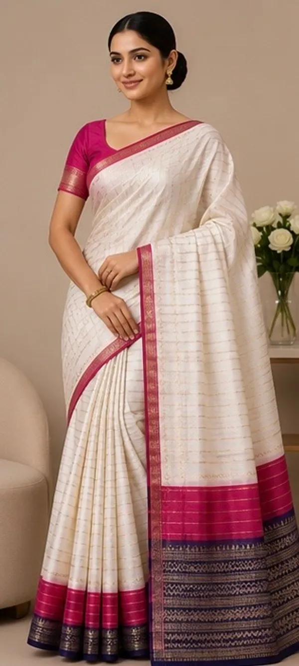 Shiffon_georgette_with_checks