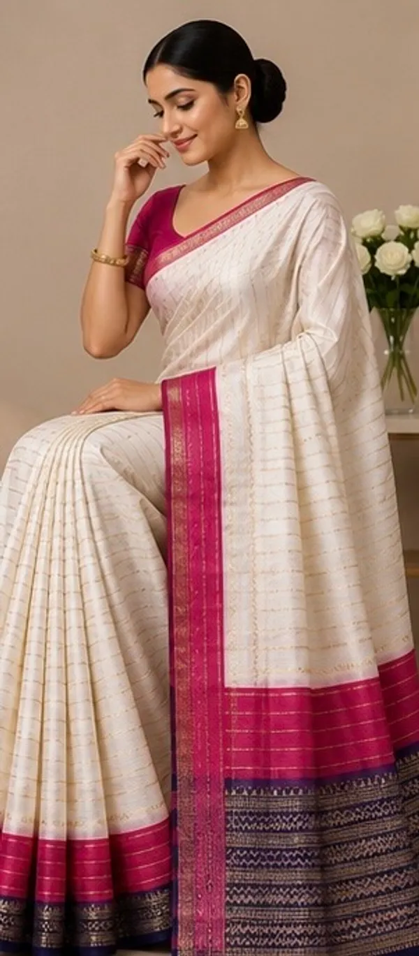 Shiffon_georgette_with_checks
