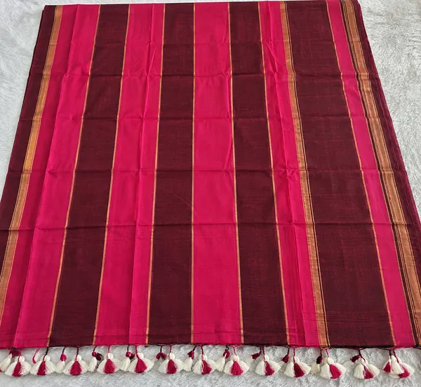 Strips_mull_cotton_saree_