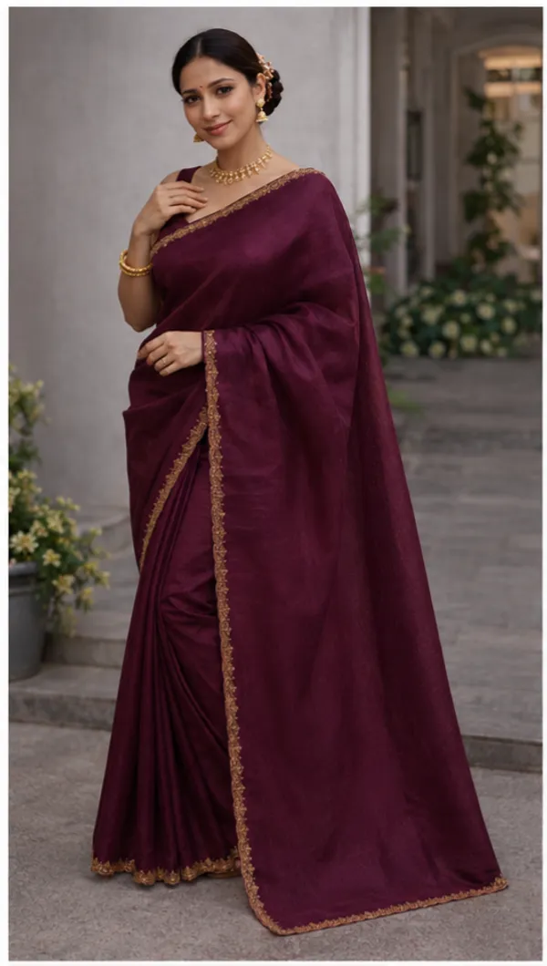 PURPLE_STONE_WORK_SAREE
