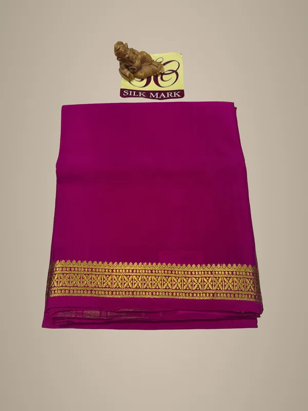 Pure_Mysore_Crepe_Silk_With_Embroidery_Saree_With_Blouse_Piece