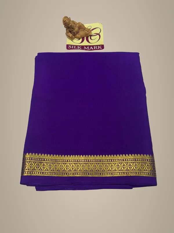 Pure_Mysore_Crepe_Silk_With_Embroidery_Saree_With_Blouse_Piece