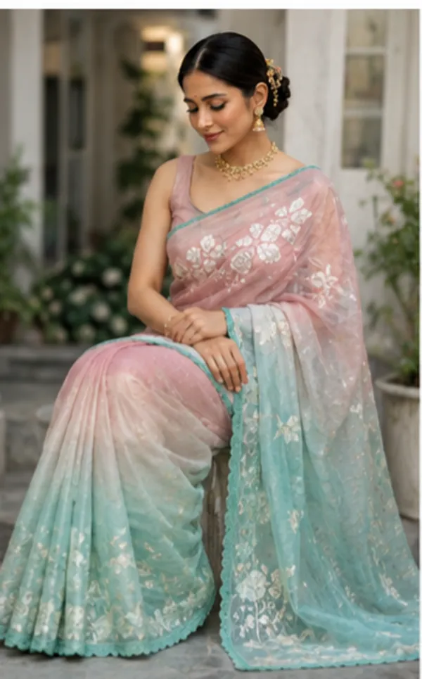 BLUE_EMBROIDERY_SAREE