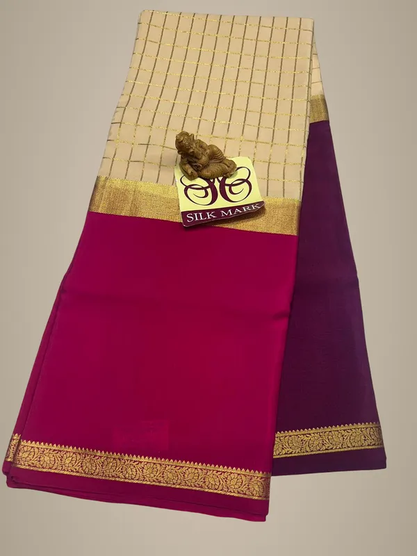 Pure_Mysore_Crepe_Silk_Sarees_With_Blouse_Piece